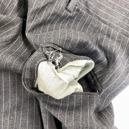 【中古品】【メンズ】 USED ロケットTALON タロン NOTUCK SLACKS ノータック スラックス パンツ ボトムス ズボン 157-260807-cs-09-izu サイズ：不明 カラー：グレー系 万代Net店