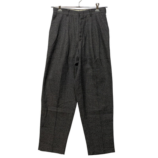 【中古品】【メンズ】 C.I.T.Y STREETS シティストリート USA製 90’S 3TUCK SLACKS スリータック スラックス パンツ ボトムス ズボン 157-260807-cs-08-izu サイズ：W29 カラー：グレー系 万代Net店