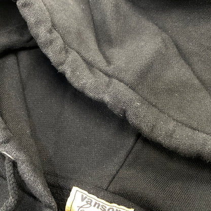 【中古品】【メンズ】 VANSON バンソン HSZ-137 BACK PRINT ZIP HOODIE バック プリント ジップ フーディー トップス 長袖 145-260807-cs-01-izu サイズ：M カラー：ブラック 万代Net店