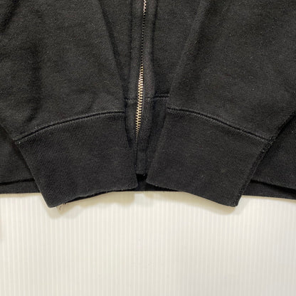 【中古品】【メンズ】 VANSON バンソン HSZ-137 BACK PRINT ZIP HOODIE バック プリント ジップ フーディー トップス 長袖 145-260807-cs-01-izu サイズ：M カラー：ブラック 万代Net店