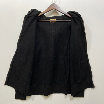 【中古品】【メンズ】 VANSON バンソン HSZ-137 BACK PRINT ZIP HOODIE バック プリント ジップ フーディー トップス 長袖 145-260807-cs-01-izu サイズ：M カラー：ブラック 万代Net店