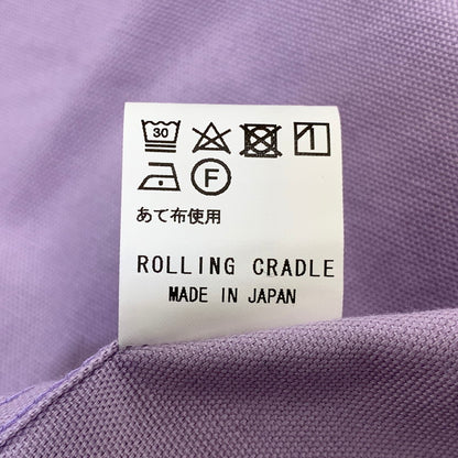 【中古品】【メンズ】 ROLLING CRADLE ローリングクレイドル SS WORK SHIRT ショートスリーブ ワーク シャツ トップス 半袖 142-260807-cs-16-izu サイズ：XL カラー：パープル 万代Net店
