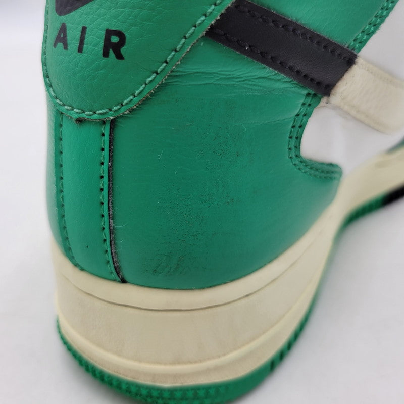 【中古品】【メンズ】 NIKE ナイキ AIR FORCE 1 MID '07 LV8 DZ2554-100 エア フォース 1 ミッド スニーカー 靴 160-260803-as-29-izu サイズ：28cm カラー：グリーン×ホワイト 万代Net店