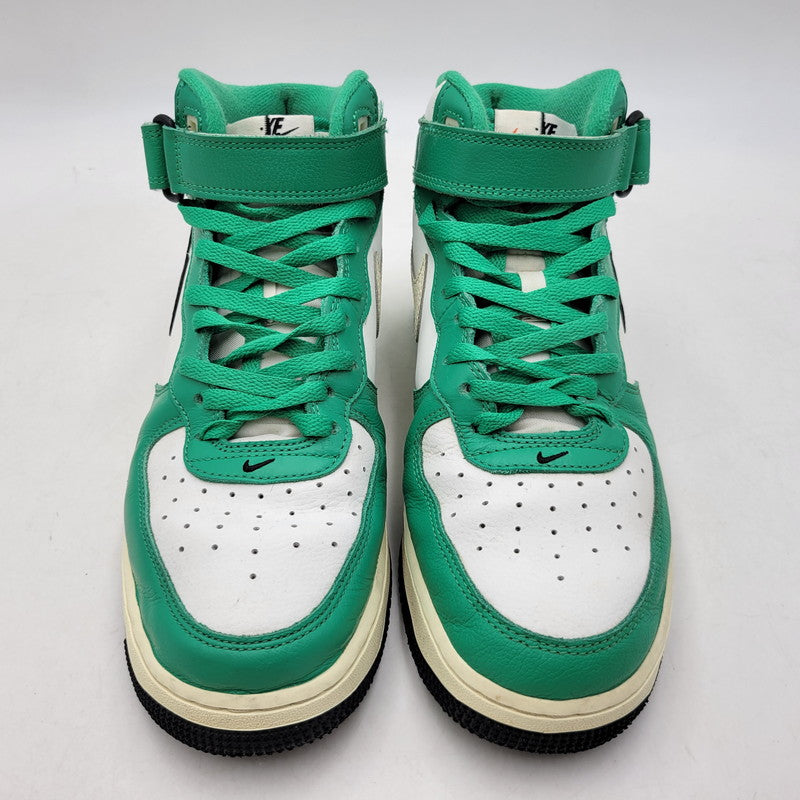 【中古品】【メンズ】 NIKE ナイキ AIR FORCE 1 MID '07 LV8 DZ2554-100 エア フォース 1 ミッド スニーカー 靴 160-260803-as-29-izu サイズ：28cm カラー：グリーン×ホワイト 万代Net店