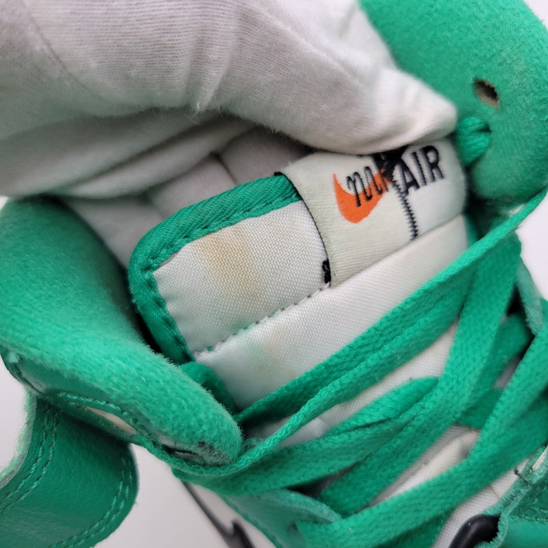 【中古品】【メンズ】 NIKE ナイキ AIR FORCE 1 MID '07 LV8 DZ2554-100 エア フォース 1 ミッド スニーカー 靴 160-260803-as-29-izu サイズ：28cm カラー：グリーン×ホワイト 万代Net店