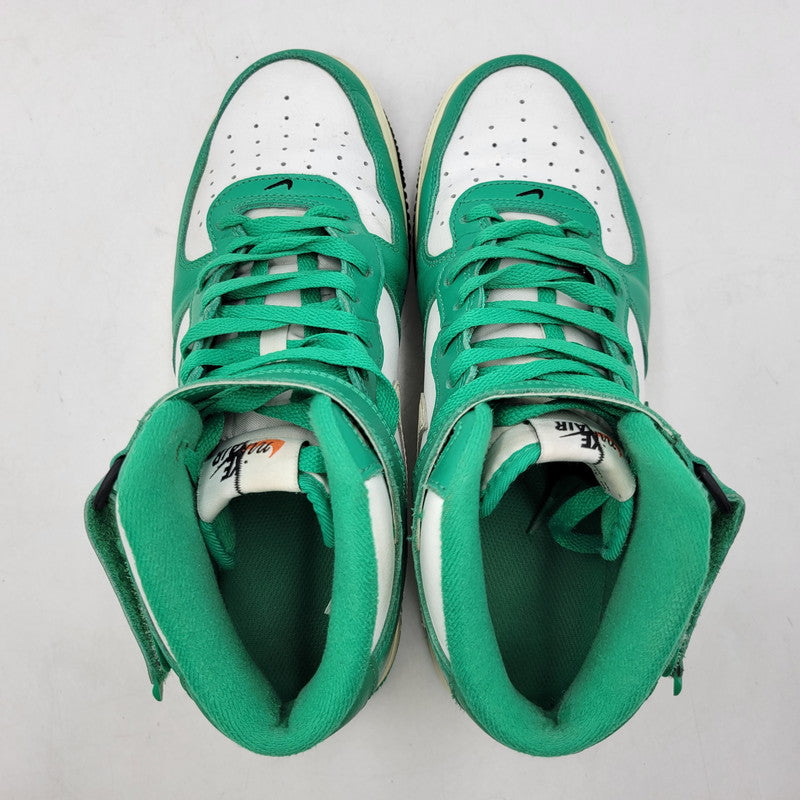 【中古品】【メンズ】 NIKE ナイキ AIR FORCE 1 MID '07 LV8 DZ2554-100 エア フォース 1 ミッド スニーカー 靴 160-260803-as-29-izu サイズ：28cm カラー：グリーン×ホワイト 万代Net店