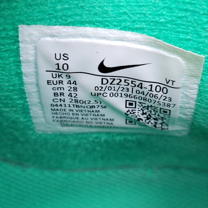 【中古品】【メンズ】 NIKE ナイキ AIR FORCE 1 MID '07 LV8 DZ2554-100 エア フォース 1 ミッド スニーカー 靴 160-260803-as-29-izu サイズ：28cm カラー：グリーン×ホワイト 万代Net店