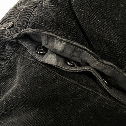 【中古品】【メンズ】 Y's ワイズ CORDUROY CARGO PANTS コーデュロイ カーゴパンツ 151-260802-as-01-izu サイズ：3 カラー：ブラック 万代Net店