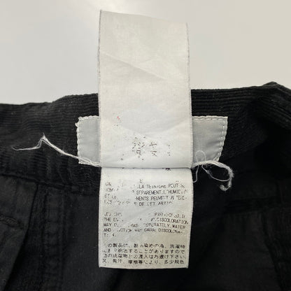 【中古品】【メンズ】 Y's ワイズ CORDUROY CARGO PANTS コーデュロイ カーゴパンツ 151-260802-as-01-izu サイズ：3 カラー：ブラック 万代Net店