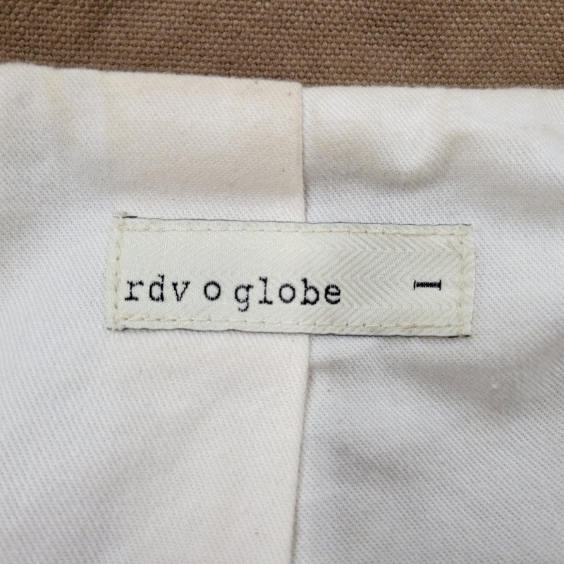 【中古品】【メンズ】 RDV O GLOBE ランデブーオーグローブ 202VE001 SIMON VE JACKET サイモン ブイイー ジャケット アウター 140-260809-ya-16-izu サイズ：1 カラー：ブラウン 万代Net店