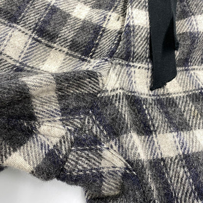 【中古品】【メンズ】 QUILP クイルプ WOOL CHECK CROPPED PANTS ウール チェック クロップド パンツ ボトムス ズボン 151-260812-cs-25-izu サイズ：不明 カラー：マルチ 万代Net店