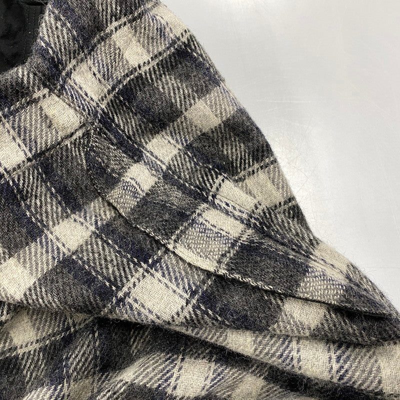 【中古品】【メンズ】 QUILP クイルプ WOOL CHECK CROPPED PANTS ウール チェック クロップド パンツ ボトムス ズボン 151-260812-cs-25-izu サイズ：不明 カラー：マルチ 万代Net店