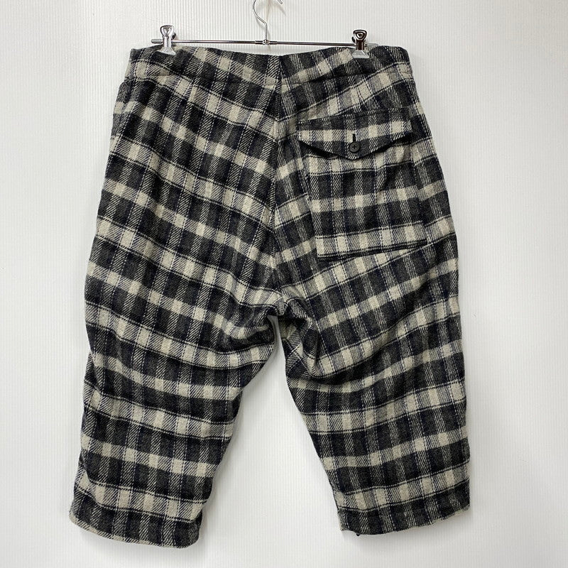【中古品】【メンズ】 QUILP クイルプ WOOL CHECK CROPPED PANTS ウール チェック クロップド パンツ ボトムス ズボン 151-260812-cs-25-izu サイズ：不明 カラー：マルチ 万代Net店