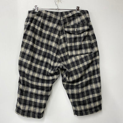 【中古品】【メンズ】 QUILP クイルプ WOOL CHECK CROPPED PANTS ウール チェック クロップド パンツ ボトムス ズボン 151-260812-cs-25-izu サイズ：不明 カラー：マルチ 万代Net店