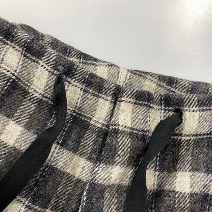 【中古品】【メンズ】 QUILP クイルプ WOOL CHECK CROPPED PANTS ウール チェック クロップド パンツ ボトムス ズボン 151-260812-cs-25-izu サイズ：不明 カラー：マルチ 万代Net店