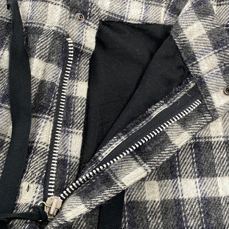 【中古品】【メンズ】 QUILP クイルプ WOOL CHECK CROPPED PANTS ウール チェック クロップド パンツ ボトムス ズボン 151-260812-cs-25-izu サイズ：不明 カラー：マルチ 万代Net店