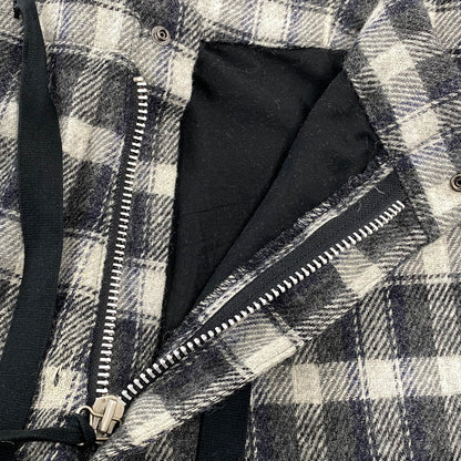 【中古品】【メンズ】 QUILP クイルプ WOOL CHECK CROPPED PANTS ウール チェック クロップド パンツ ボトムス ズボン 151-260812-cs-25-izu サイズ：不明 カラー：マルチ 万代Net店