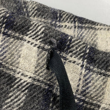 【中古品】【メンズ】 QUILP クイルプ WOOL CHECK CROPPED PANTS ウール チェック クロップド パンツ ボトムス ズボン 151-260812-cs-25-izu サイズ：不明 カラー：マルチ 万代Net店