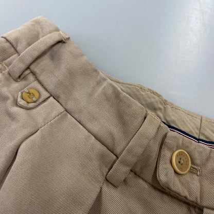 【中古品】【メンズ】 BERNARD ZINS ベルナールザンス AZBJ 2-TUCK SLACKS PANTS ツータック スラックス パンツ ボトムス ズボン 152-260807-cs-10-izu サイズ：38 カラー：ベージュ 万代Net店