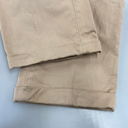 【中古品】【メンズ】 BERNARD ZINS ベルナールザンス AZBJ 2-TUCK SLACKS PANTS ツータック スラックス パンツ ボトムス ズボン 152-260807-cs-10-izu サイズ：38 カラー：ベージュ 万代Net店