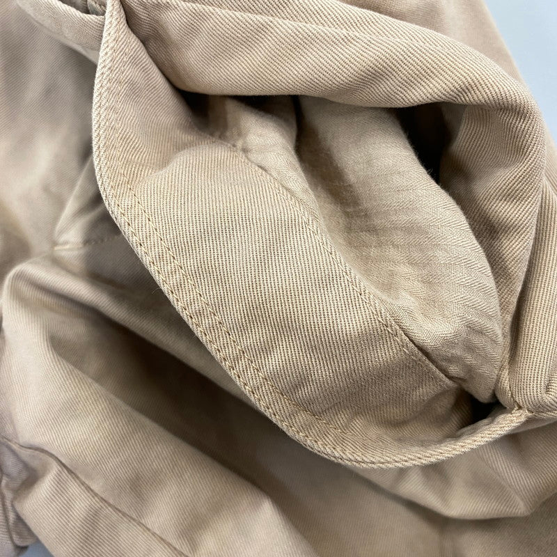 【中古品】【メンズ】 BERNARD ZINS ベルナールザンス AZBJ 2-TUCK SLACKS PANTS ツータック スラックス パンツ ボトムス ズボン 152-260807-cs-10-izu サイズ：38 カラー：ベージュ 万代Net店