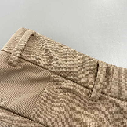 【中古品】【メンズ】 BERNARD ZINS ベルナールザンス AZBJ 2-TUCK SLACKS PANTS ツータック スラックス パンツ ボトムス ズボン 152-260807-cs-10-izu サイズ：38 カラー：ベージュ 万代Net店