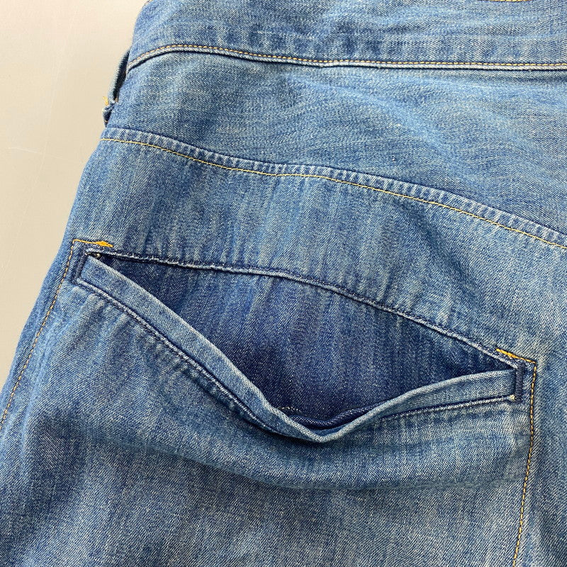 【中古品】【メンズ】 CLASS クラス CCES02UNI B 8OZ SELVEDGE DENIM セルビッチ デニム ボトムス 151-260805-yn-08-izu サイズ：3 カラー：インディゴ 万代Net店