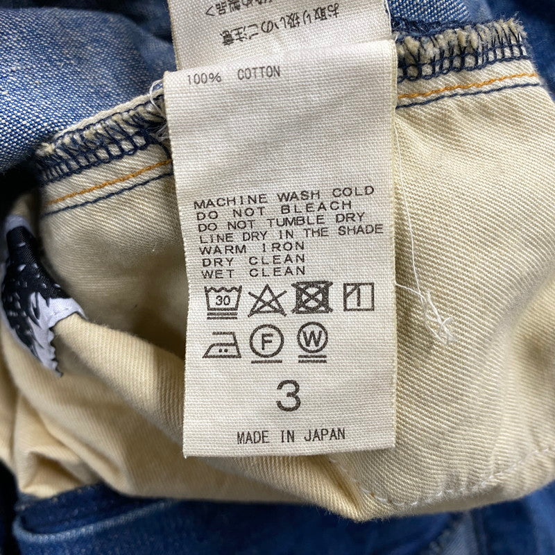 【中古品】【メンズ】 CLASS クラス CCES02UNI B 8OZ SELVEDGE DENIM セルビッチ デニム ボトムス 151-260805-yn-08-izu サイズ：3 カラー：インディゴ 万代Net店