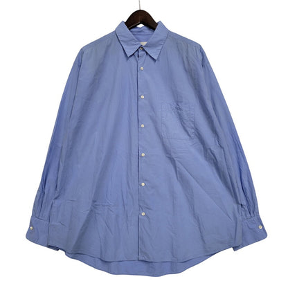 【中古品】【メンズ】 markaware マーカウェア COMFORT FIT SHIRT A26A18SH01C コンフォートフィットシャツ 長袖 140-260803-as-10-izu サイズ：3 カラー：SAXE 万代Net店