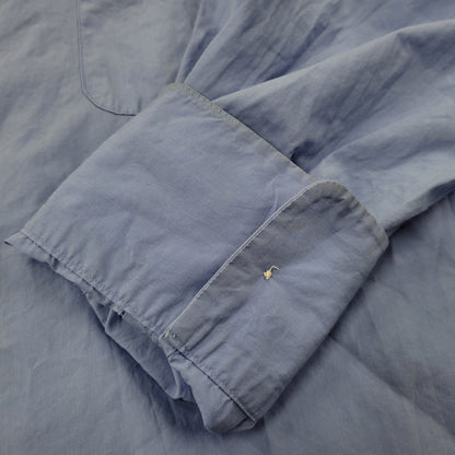 【中古品】【メンズ】 markaware マーカウェア COMFORT FIT SHIRT A26A18SH01C コンフォートフィットシャツ 長袖 140-260803-as-10-izu サイズ：3 カラー：SAXE 万代Net店