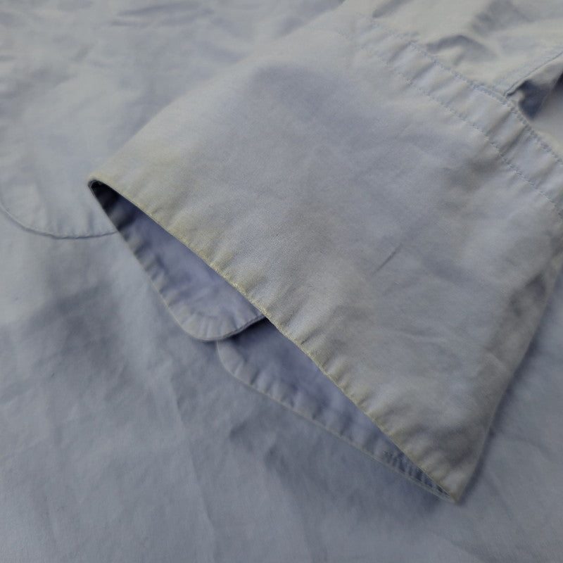 【中古品】【メンズ】 markaware マーカウェア COMFORT FIT SHIRT A26A18SH01C コンフォートフィットシャツ 長袖 140-260803-as-10-izu サイズ：3 カラー：SAXE 万代Net店