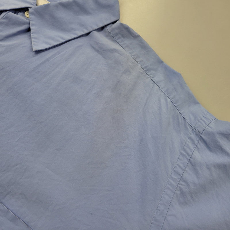 【中古品】【メンズ】 markaware マーカウェア COMFORT FIT SHIRT A26A18SH01C コンフォートフィットシャツ 長袖 140-260803-as-10-izu サイズ：3 カラー：SAXE 万代Net店