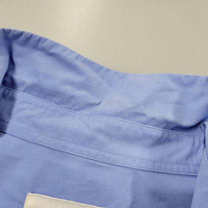 【中古品】【メンズ】 markaware マーカウェア COMFORT FIT SHIRT A26A18SH01C コンフォートフィットシャツ 長袖 140-260803-as-10-izu サイズ：3 カラー：SAXE 万代Net店