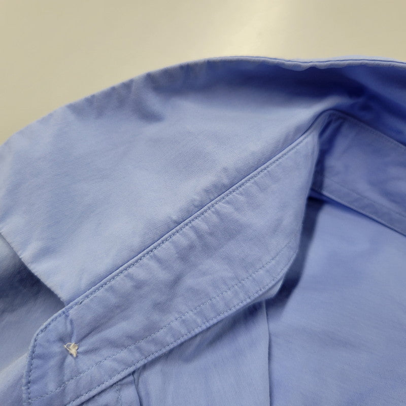 【中古品】【メンズ】 markaware マーカウェア COMFORT FIT SHIRT A26A18SH01C コンフォートフィットシャツ 長袖 140-260803-as-10-izu サイズ：3 カラー：SAXE 万代Net店