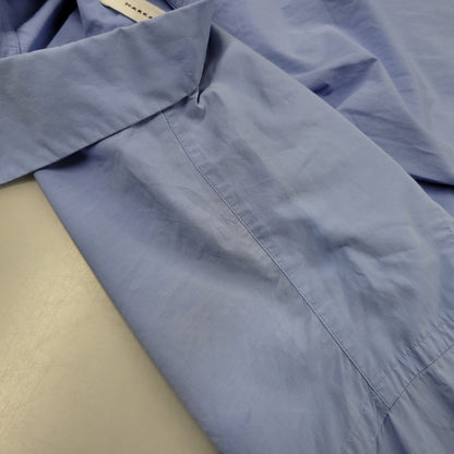 【中古品】【メンズ】 markaware マーカウェア COMFORT FIT SHIRT A26A18SH01C コンフォートフィットシャツ 長袖 140-260803-as-10-izu サイズ：3 カラー：SAXE 万代Net店