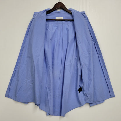 【中古品】【メンズ】 markaware マーカウェア COMFORT FIT SHIRT A26A18SH01C コンフォートフィットシャツ 長袖 140-260803-as-10-izu サイズ：3 カラー：SAXE 万代Net店