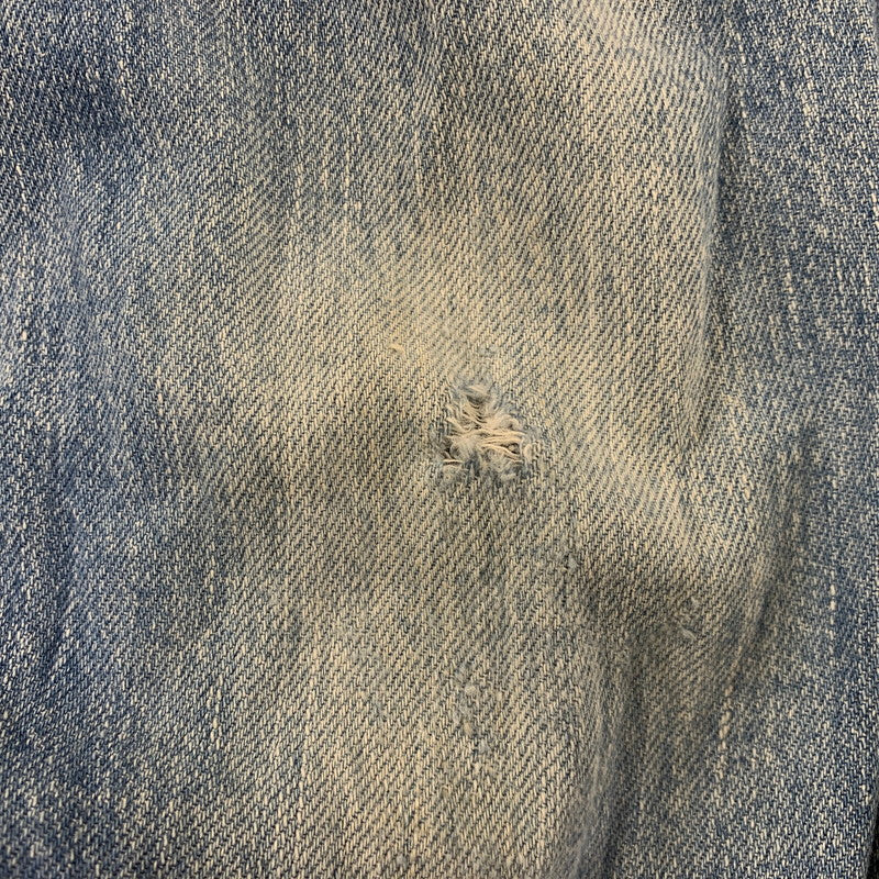 【中古品】【メンズ】 UNUSED アンユーズド DENIM WESTERN LS SHIRT デニム ウエスタン ロングスリーブ シャツ トップス 長袖 140-260807-cs-13-izu サイズ：2 カラー：ライトインディゴ 万代Net店