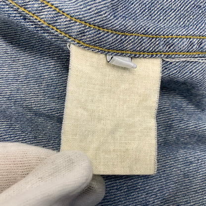 【中古品】【メンズ】 UNUSED アンユーズド DENIM WESTERN LS SHIRT デニム ウエスタン ロングスリーブ シャツ トップス 長袖 140-260807-cs-13-izu サイズ：2 カラー：ライトインディゴ 万代Net店