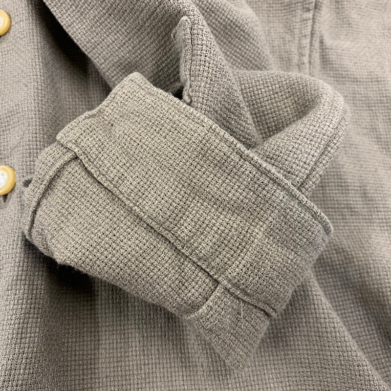 【中古品】【メンズ】 RDV O GLOBE ランデヴー オー グローブ 191CH006 COTTON LINEN LONG LS SHIRT コットン リネン ロング ロングスリーブ シャツ トップス 長袖 140-260807-cs-15-izu サイズ：2 カラー：ベージュ系 万代Net店