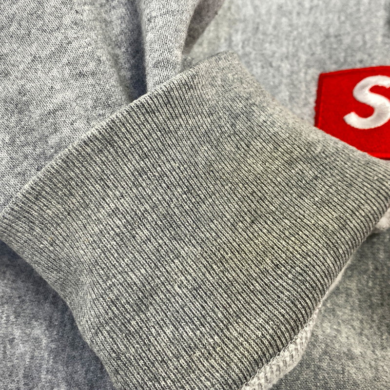 【中古品】【メンズ】 SUPREME シュプリーム 20AW CROSS BOX LOGO HOODED SWEATSHIRT クロス ボックス ロゴ フーデッド スウェットシャツ トップス 長袖 149-260804-cs-14-izu サイズ：XL カラー：グレー 万代Net店