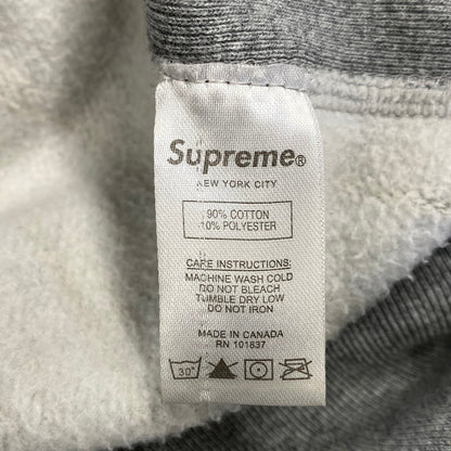 【中古品】【メンズ】 SUPREME シュプリーム 20AW CROSS BOX LOGO HOODED SWEATSHIRT クロス ボックス ロゴ フーデッド スウェットシャツ トップス 長袖 149-260804-cs-14-izu サイズ：XL カラー：グレー 万代Net店
