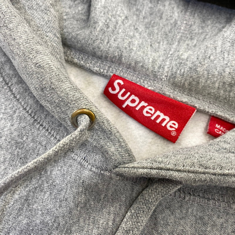 【中古品】【メンズ】 SUPREME シュプリーム 20AW CROSS BOX LOGO HOODED SWEATSHIRT クロス ボックス ロゴ フーデッド スウェットシャツ トップス 長袖 149-260804-cs-14-izu サイズ：XL カラー：グレー 万代Net店