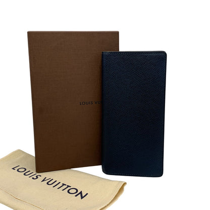 【中古品】【メンズ/レディース】 LOUIS VUITTON ルイ・ヴィトン M32816 SP3156 タイガ ポルトフォイユ ブラザ ロングウォレット 長財布 179-260806-as-14-izu カラー：ネイビー 万代Net店