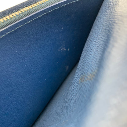 【中古品】【メンズ/レディース】 LOUIS VUITTON ルイ・ヴィトン M32816 SP3156 タイガ ポルトフォイユ ブラザ ロングウォレット 長財布 179-260806-as-14-izu カラー：ネイビー 万代Net店