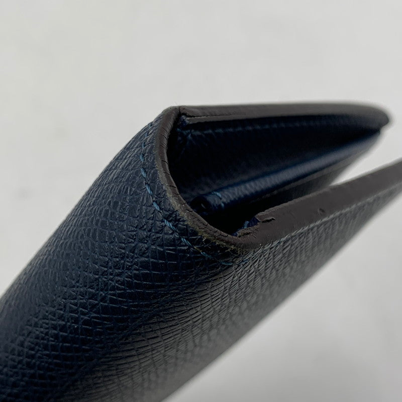 【中古品】【メンズ/レディース】 LOUIS VUITTON ルイ・ヴィトン M32816 SP3156 タイガ ポルトフォイユ ブラザ ロングウォレット 長財布 179-260806-as-14-izu カラー：ネイビー 万代Net店