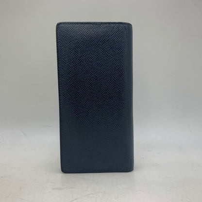 【中古品】【メンズ/レディース】 LOUIS VUITTON ルイ・ヴィトン M32816 SP3156 タイガ ポルトフォイユ ブラザ ロングウォレット 長財布 179-260806-as-14-izu カラー：ネイビー 万代Net店