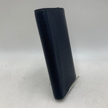 【中古品】【メンズ/レディース】 LOUIS VUITTON ルイ・ヴィトン M32816 SP3156 タイガ ポルトフォイユ ブラザ ロングウォレット 長財布 179-260806-as-14-izu カラー：ネイビー 万代Net店