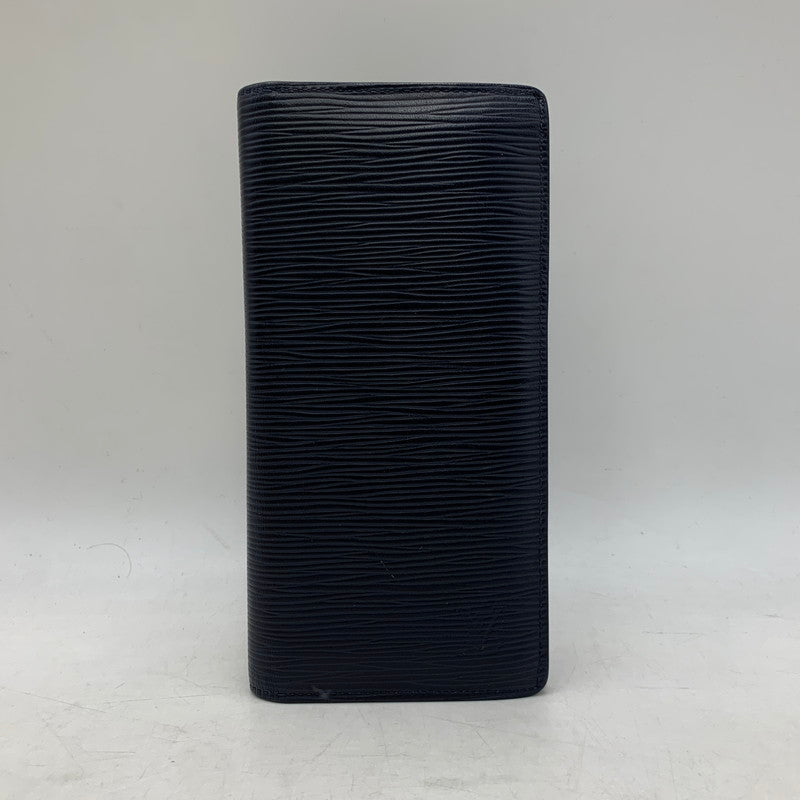 【中古品】【メンズ/レディース】 LOUIS VUITTON ルイ・ヴィトン M61816 TA1200 エピ ポルトフォイユ ブラザ ロングウォレット 長財布 179-260806-as-16-izu カラー：ネイビー 万代Net店