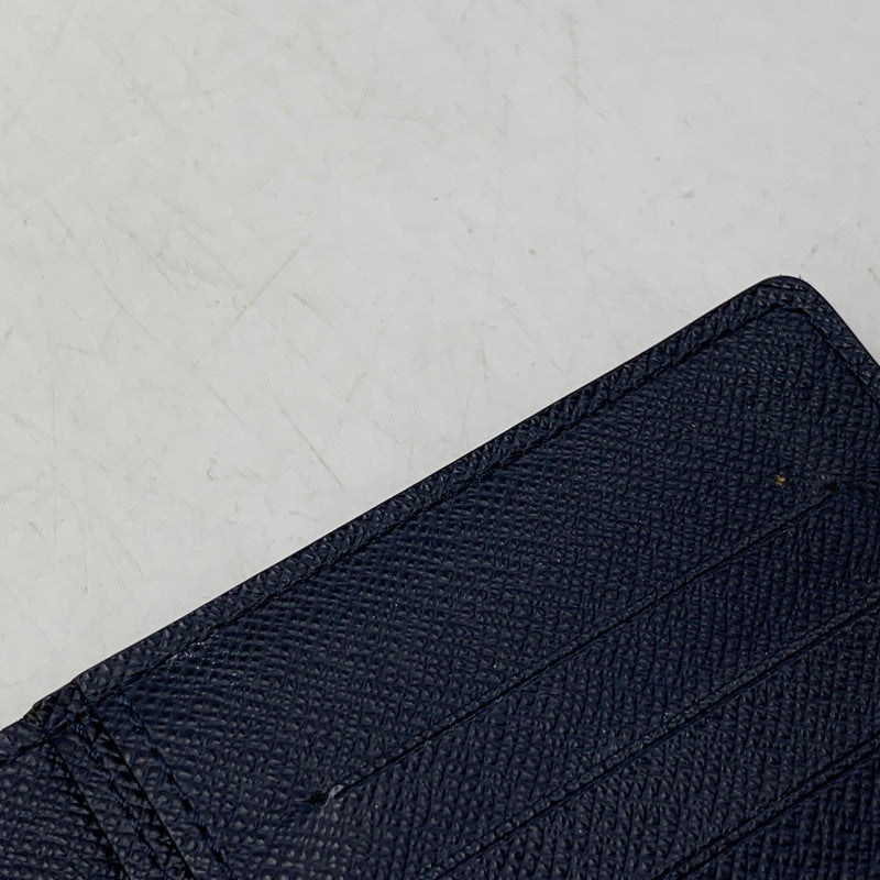 【中古品】【メンズ/レディース】 LOUIS VUITTON ルイ・ヴィトン M61816 TA1200 エピ ポルトフォイユ ブラザ ロングウォレット 長財布 179-260806-as-16-izu カラー：ネイビー 万代Net店