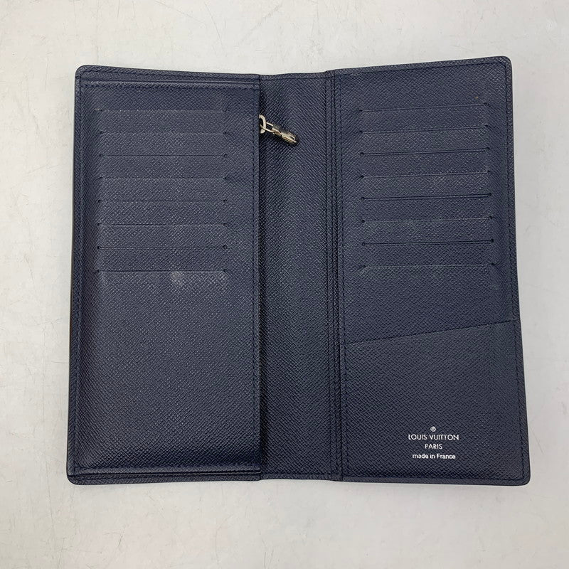 【中古品】【メンズ/レディース】 LOUIS VUITTON ルイ・ヴィトン M61816 TA1200 エピ ポルトフォイユ ブラザ ロングウォレット 長財布 179-260806-as-16-izu カラー：ネイビー 万代Net店